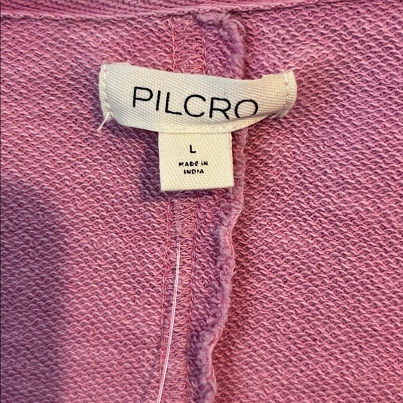 Anthropologie Pilcro Pink Oversized Sweatshirt - Picture 4 of 13